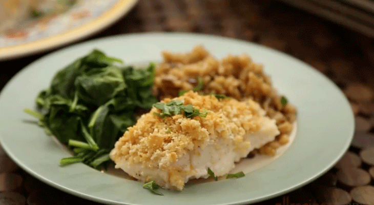 6. Baked Cod