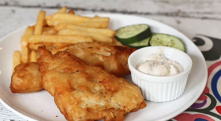 8. Easy Fried Fish Filets (white fish)